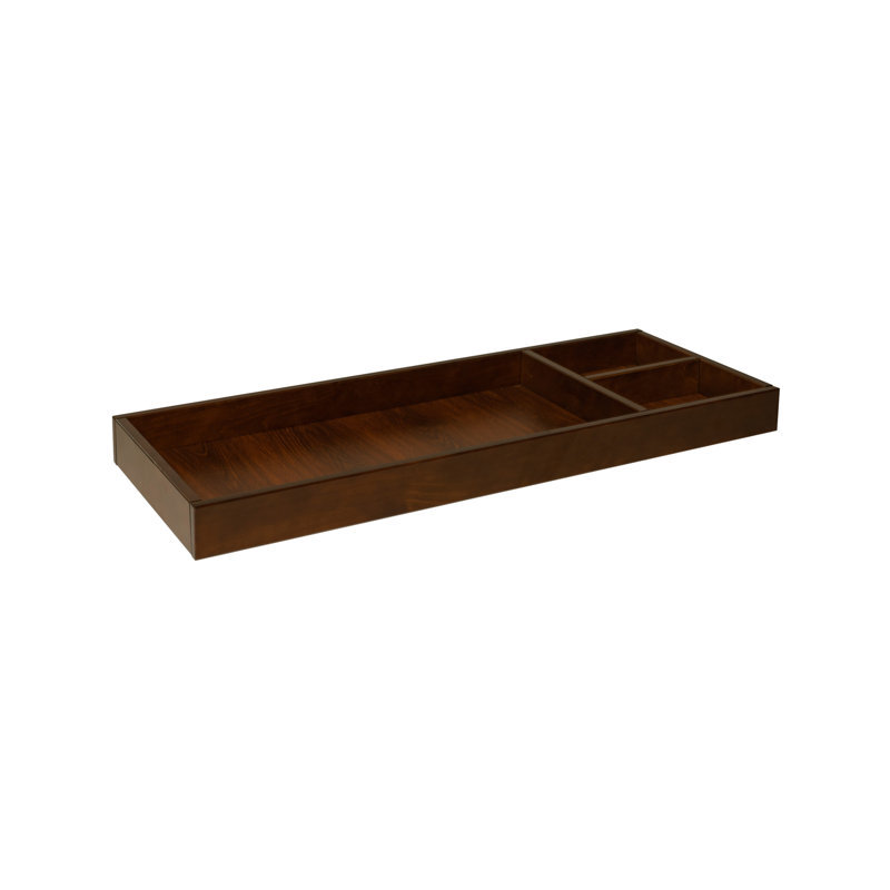 espresso changing table topper