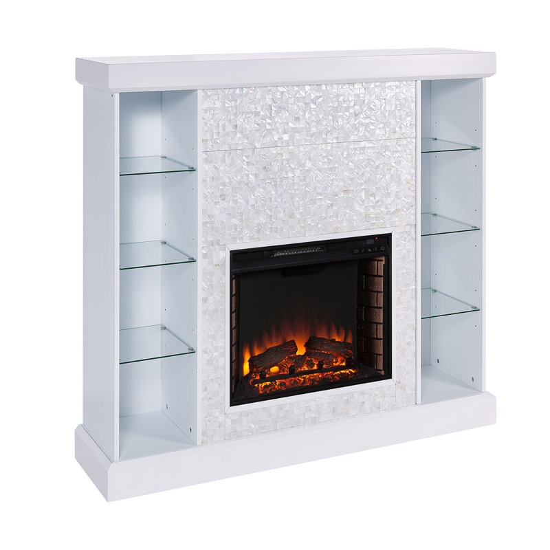 Kitsco Boyer Electric Fireplace Reviews Wayfair