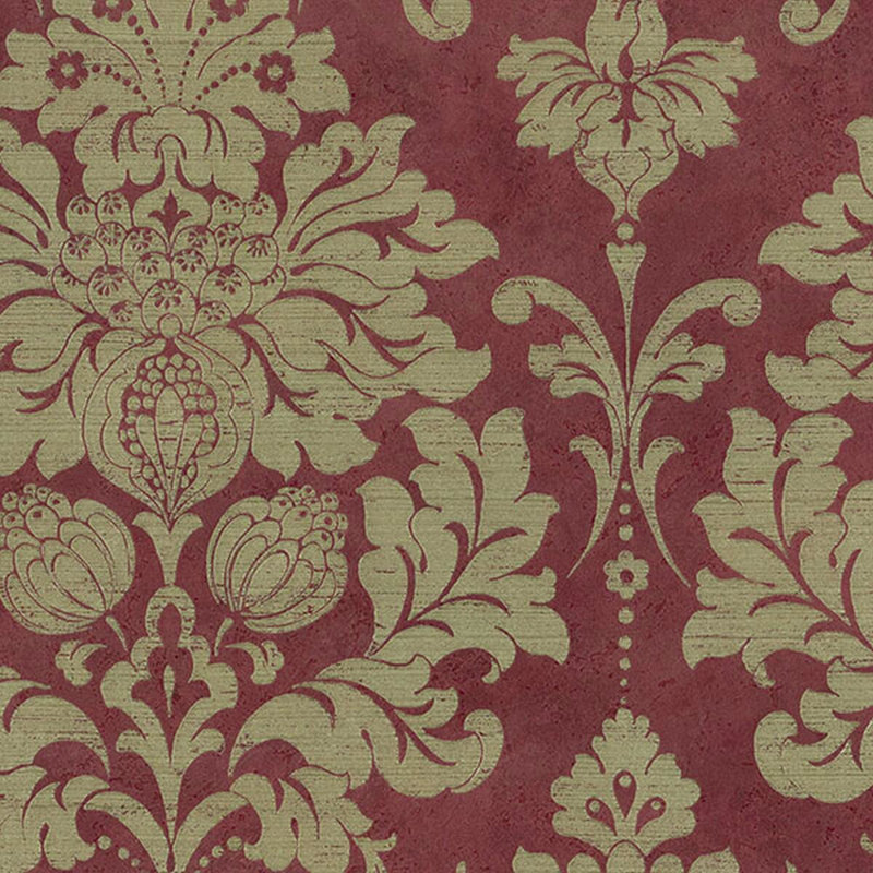 Alcott Hill Hobbs 33 L X 21 W Damask Wallpaper Roll Wayfair
