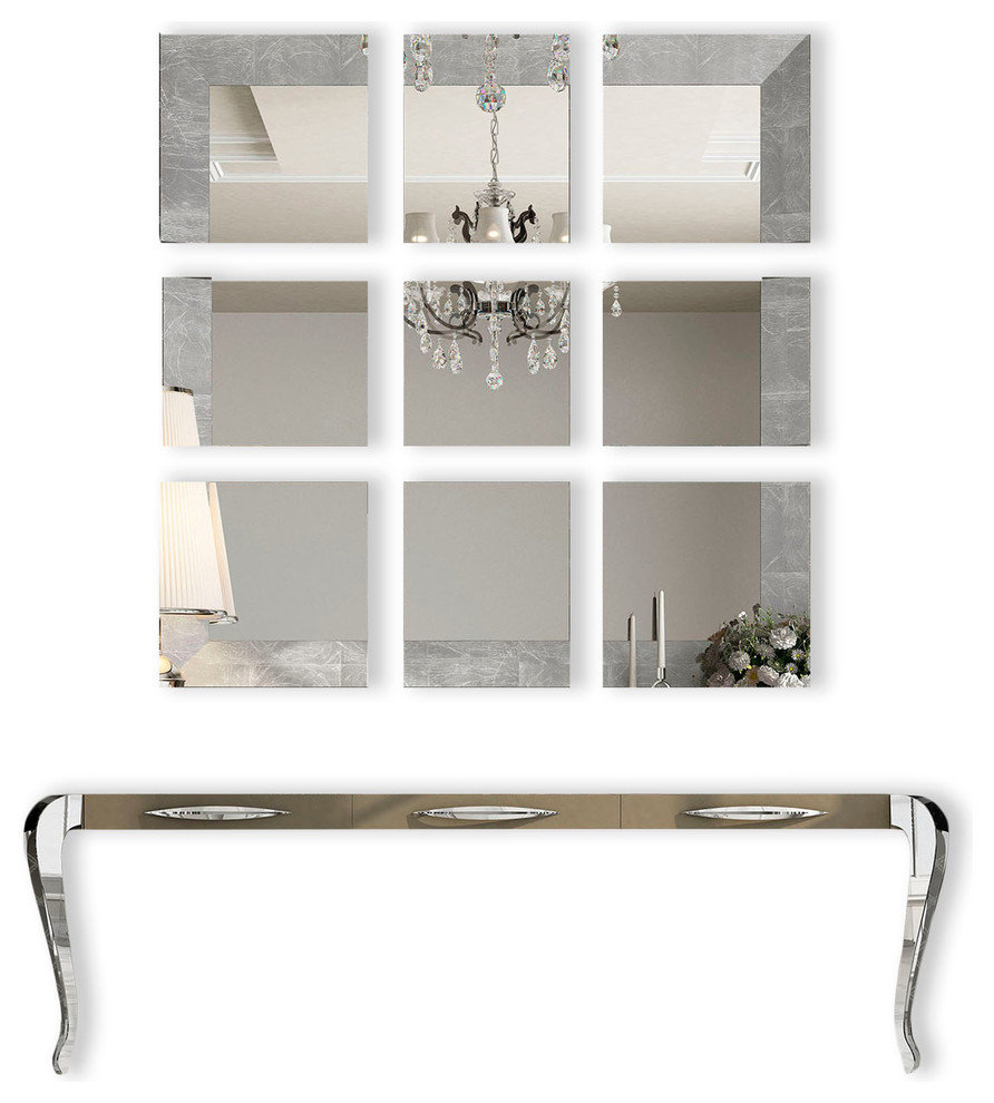 Fernwood Console Table And Mirror Set Fernwood Console Table And Mirror Set