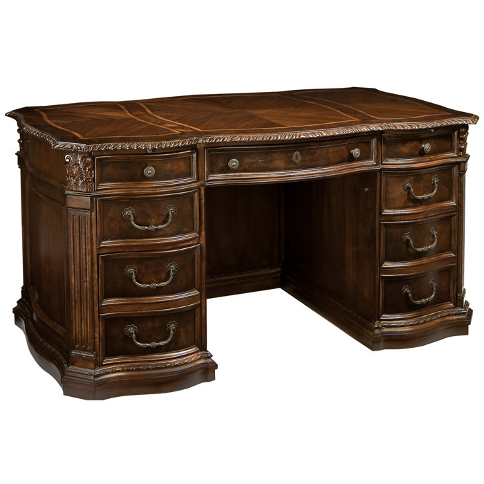 Chumley Solid Wood Executive Desk Chumley Solid Wood Executive Desk