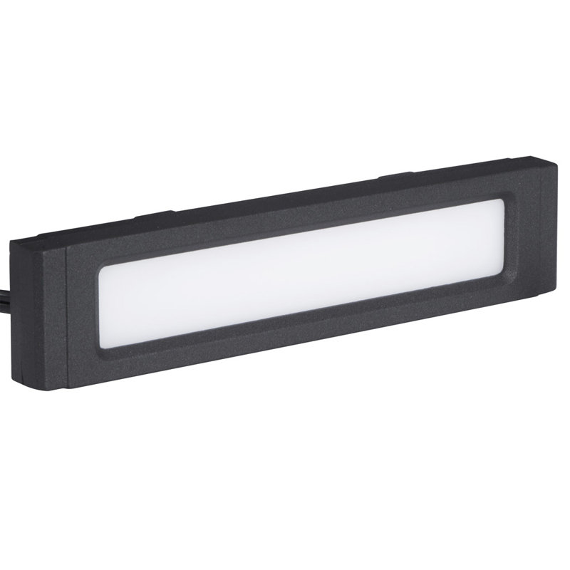 Sterno Home Rectangular Aluminum Edge Lit Low Voltage Hardwired Led Step Light Wayfair