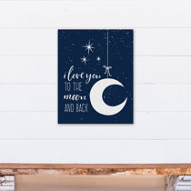 Love You To Moon And Back Wayfair Love You To Moon And Back Wayfair