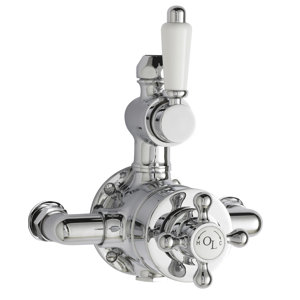 Zweigriff Wandmontierte Thermostat-Duscharmatur ..