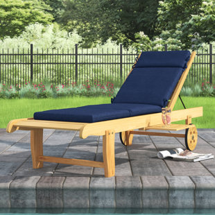 wooden lounger cushions