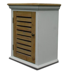 44 x 70 cm Badschrank Burgund von Möbelkultura