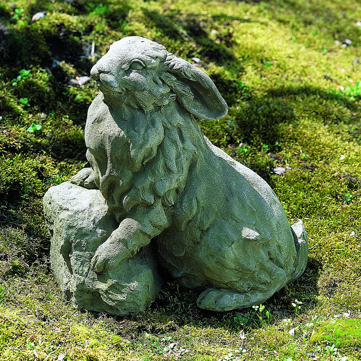 Campania International, Inc Rabbit on a Rock Statue & Reviews Wayfair