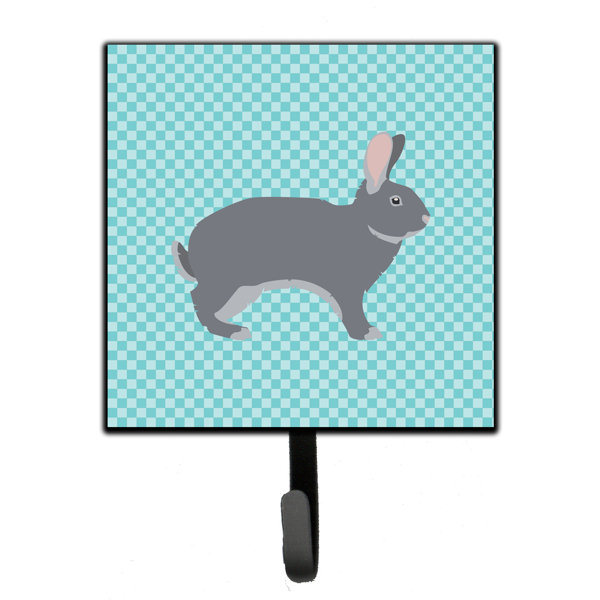 Winston Porter Pio Giant Chinchilla Rabbit Wall Key Organizer With Key Hooks Wayfair