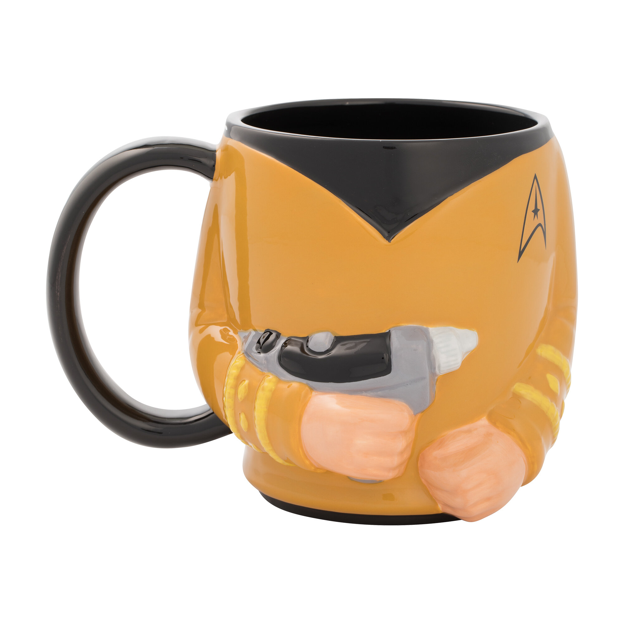 STAR TREK Sci Fi Movie TV Show Captain Kirk & Spock 12 oz CERAMIC COFFEE MUG New 