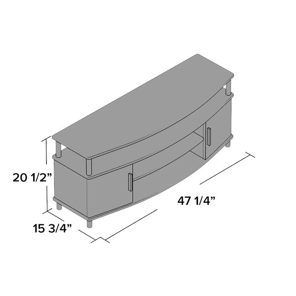 Best 50 Inch TV Review Wade Logan Elian TV  Stand for TVs  up to 50  inches  