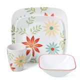 Happy Days 16 Piece Dinnerware Set, Service for 4