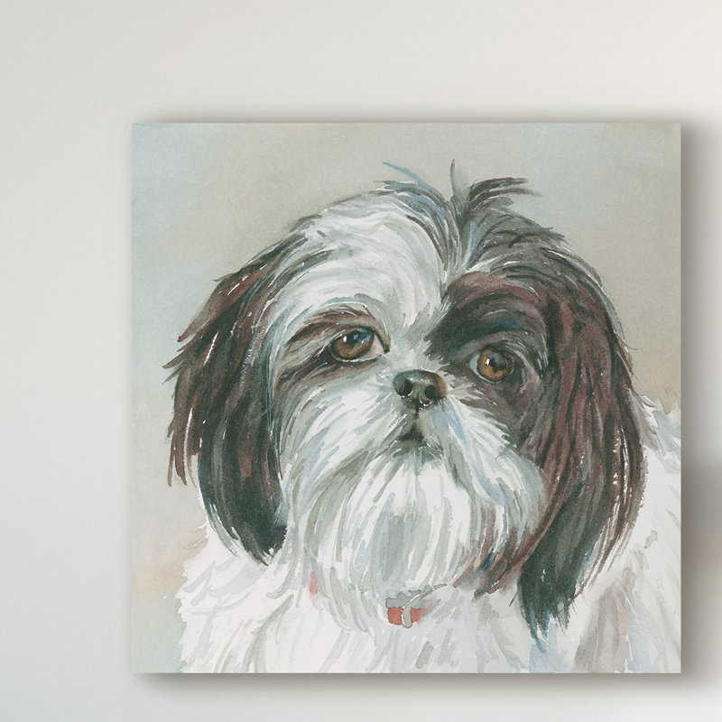 East Urban Home Payton Shih Tzu Acrylic Painting Print On