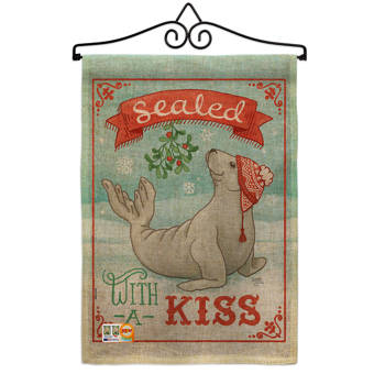Breeze Decor Wicked Handsome 2 Sided Polyester 13 X 19 In Flag Set