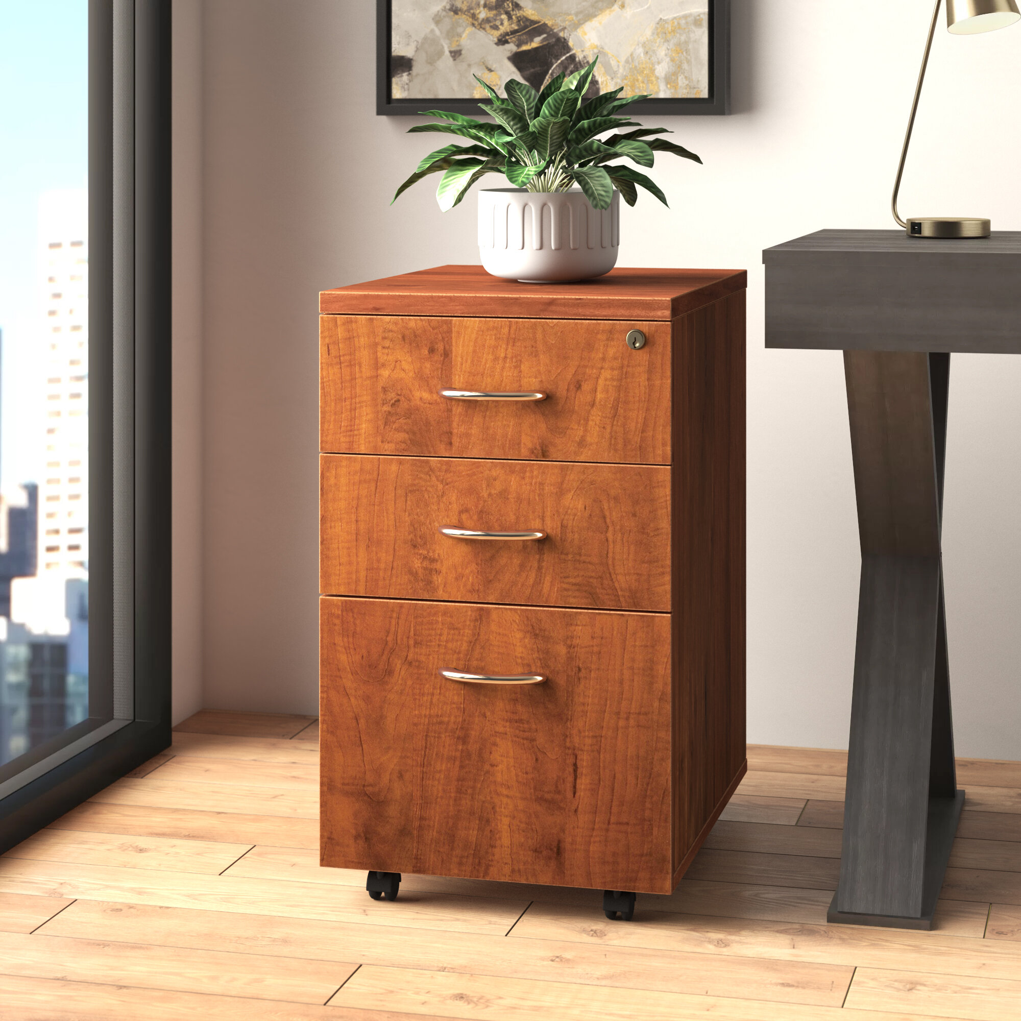 Vertical Wood Filing Cabinets You Ll Love In 2020 Wayfair