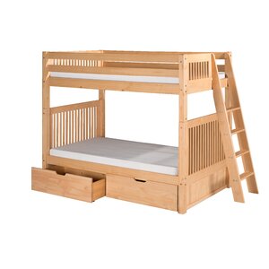 Oakwood Twin Bunk Bed with Drawers