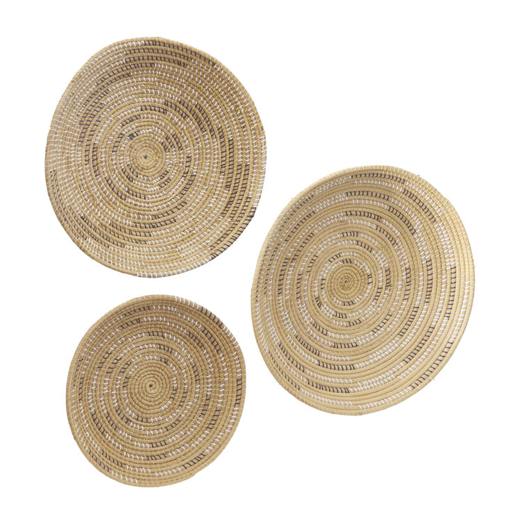 Birch Lane™ 3 Piece Seagrass Wall Décor Set & Reviews Wayfair