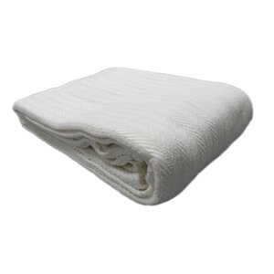 Colbert All Seasons Cotton Cable Throw Blanket