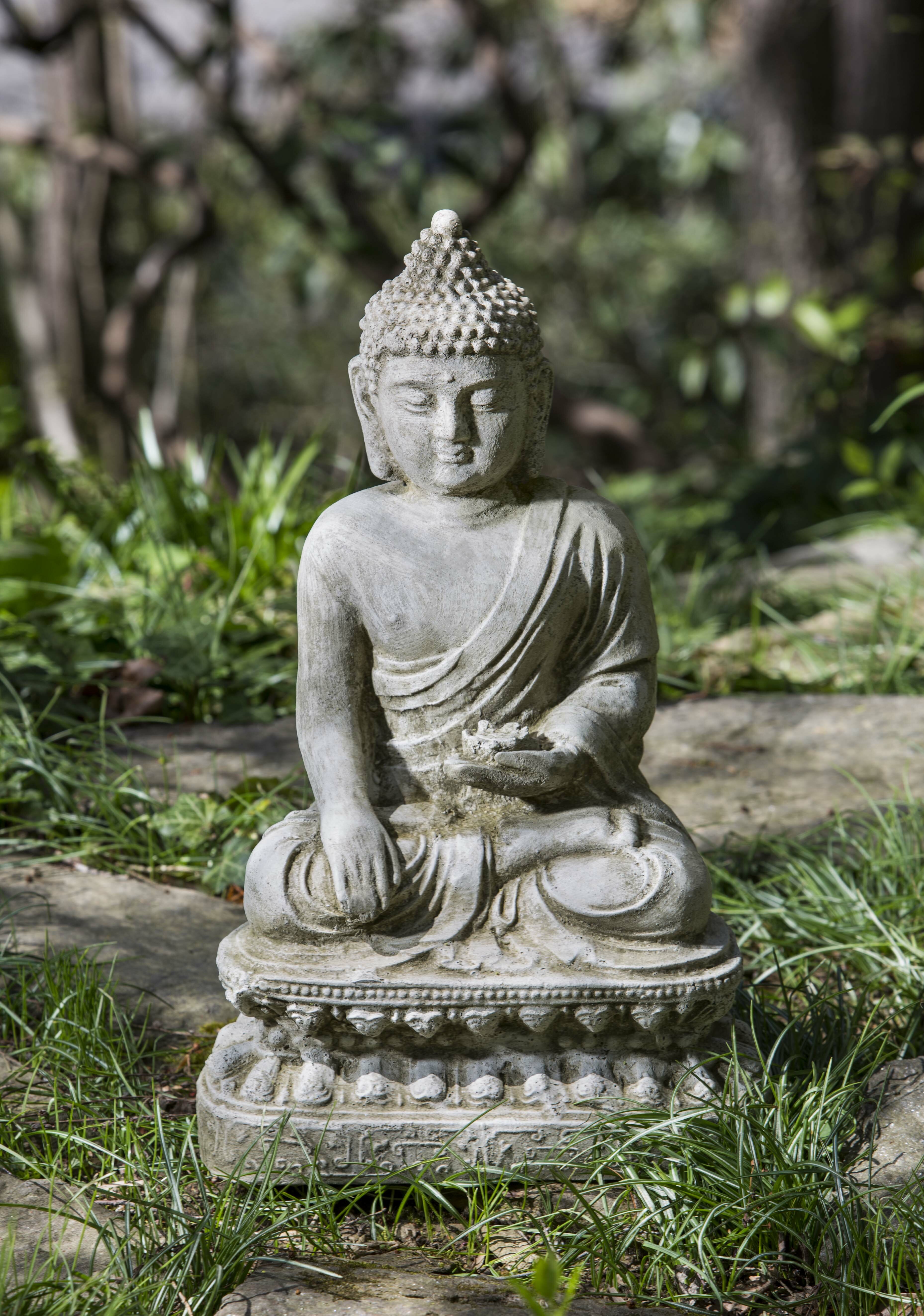 Campania International, Inc Seated Lotus Buddha Statue & Reviews | Wayfair