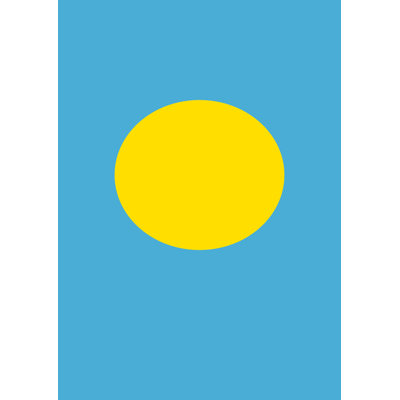 Palau Garden flag Toland Home Garden