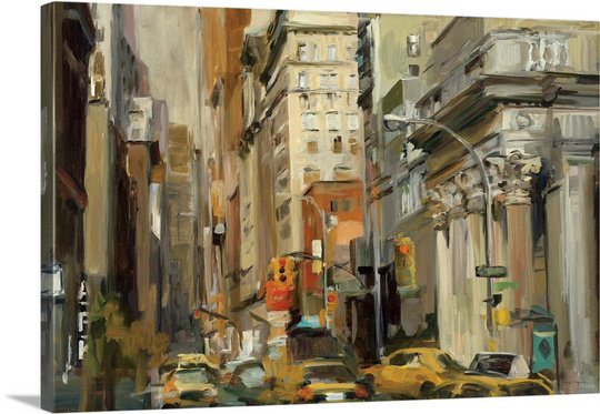 Great Big Canvas Union Square Ny By Marilyn Hageman Painting