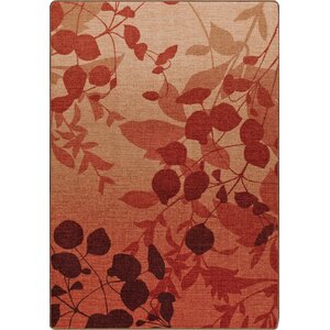 Mix and Mingle Sierra Red Nature's Silhouette Rug