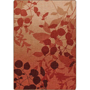 Mix and Mingle Sierra Red Nature's Silhouette Rug