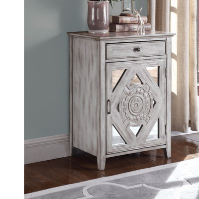Wilkinson Wooden 1 Door Accent Cabinet Ophelia Co
