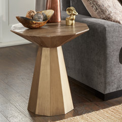Block Gold End Side Tables You Ll Love In 2021 Wayfair