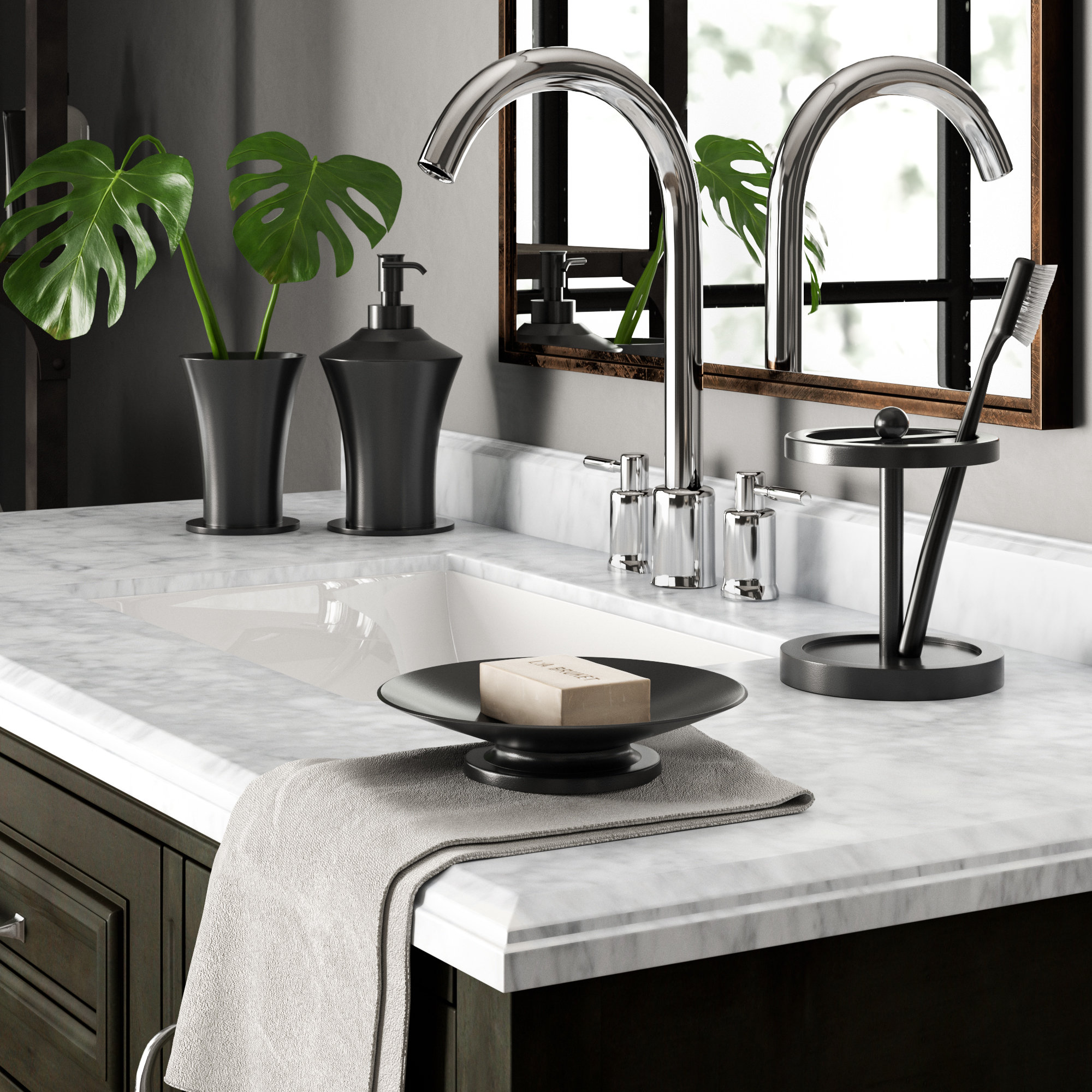 Greyleigh Southbury 4 Piece Bathroom Accessory Set Reviews Wayfair