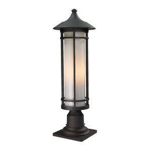 Woodland Outdoor 1-Light Pier Mount Light