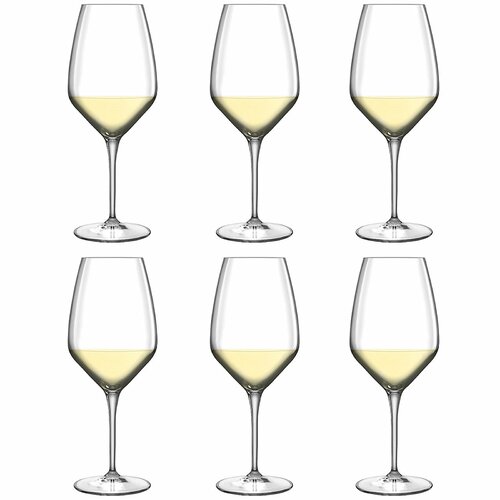 Set of 6 11-3/4-Ounce Luigi Bormioli Atelier Sauvignon Wine Glass 