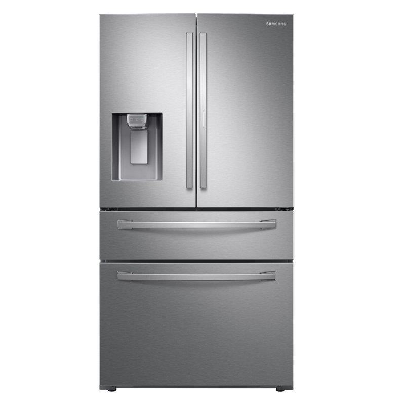 Samsung 36 4 Door French Door Flexzone 27 8 Cu Ft Smart Energy Star Refrigerator With Food Showcase Reviews Wayfair