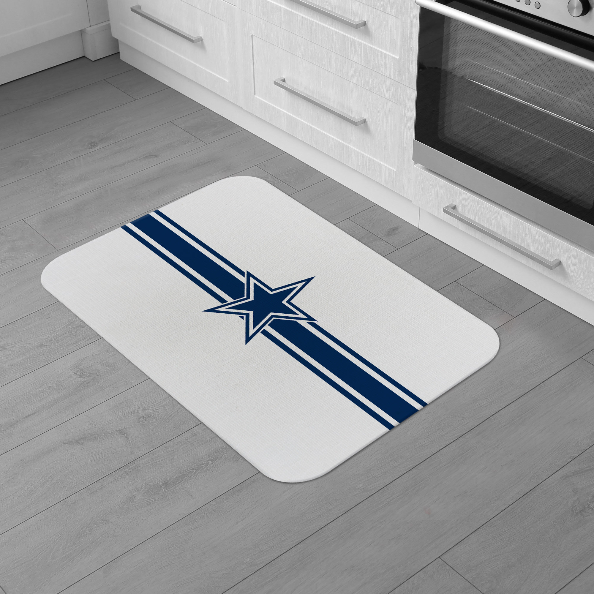 Fanmats Dallas Nfl Cowboys Burlap Comfort Anti Fatigue Mat Wayfair