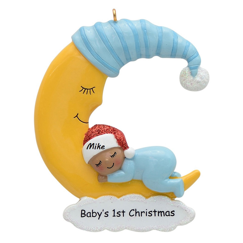 Baby's 1st Christmas Ornament Personalization