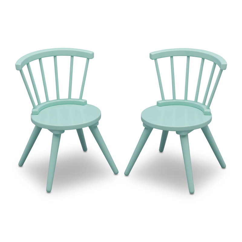 Justine Windsor 3 Piece Table and Chair Set by Delta & Reviews ... Justine Windsor 3 Piece Table and Chair Set by Delta & Reviews ...