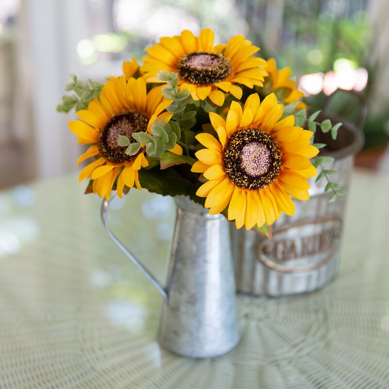 Sunflowers Floral Arrangement in Jar