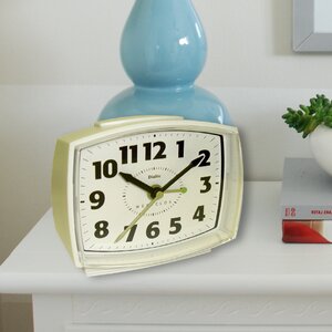 Quartz Electric Cream Alarm Clock