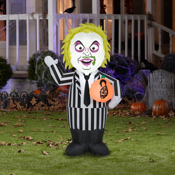 Gemmy Industries Airblown Inflatable Beetlejuice - Wayfair Canada