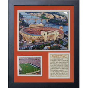 Legends Never Die University Of Tennessee Neyland Stadium Framed