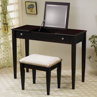 Grubb Contemporary Vanity Set with Mirror