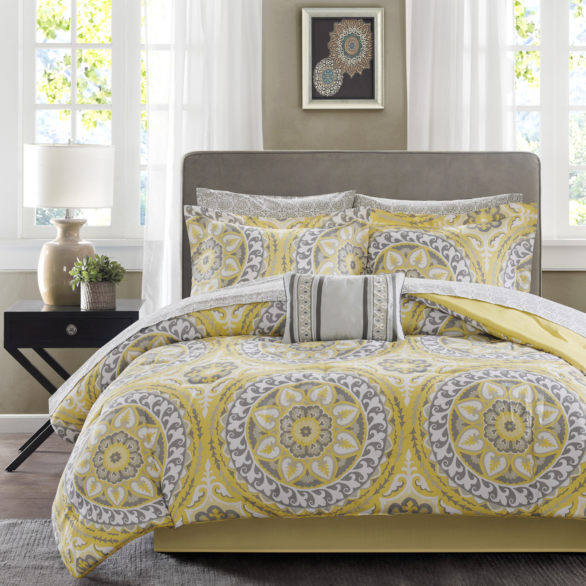 bedding in a bag