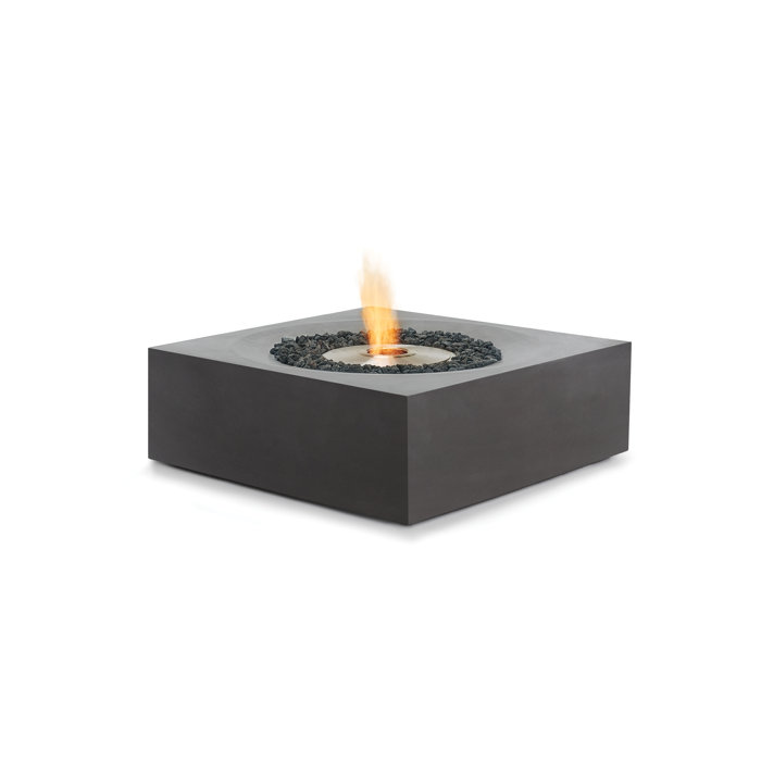 Solstice Concrete Bio Ethanol Fuel Fire Pit Table Solstice Concrete Bio Ethanol Fuel Fire Pit Table