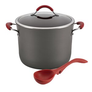 Cucina Hard-Anodized 10-qt. Stock Pot with Lid