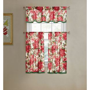 Curtains Window Treatments Home Living Candy Cane Decor Christmas Decor Christmas Valances Christmas Curtains Kitchen Decor Christmas Dining Room Decor Kitchen Curtains