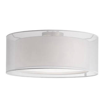 Gamero 2 Light Shaded Drum Flush Mount Reviews Allmodern