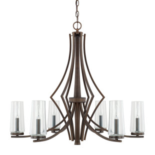 Go to store & view more images Mollie 6-Light Shaded Chandelier by Latitude Run