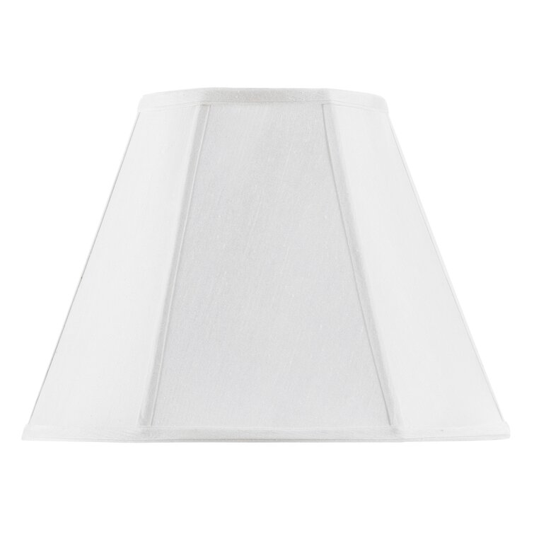 Grey & White Geometric Lattice Trellis Fabric Light Shade Ceiling or Lampshade 