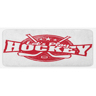 Hockey Kitchen Mat East Urban Home
