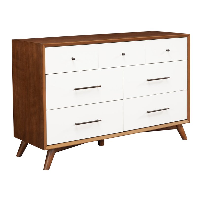 George Oliver Hornsby 7 Drawer Double Dresser Wayfair