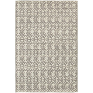 Brookline Grey/Ivory Indoor/Outdoor Area Rug